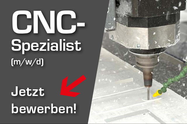 Wir suchen: CNC-Spezialist (m/w/d)